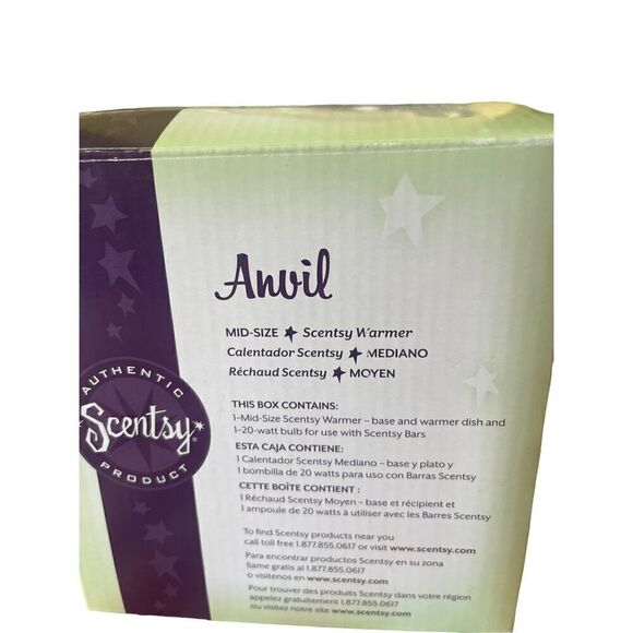 New Scentsy Wax Warmer Anvil Mid Size - Picture 6 of 10